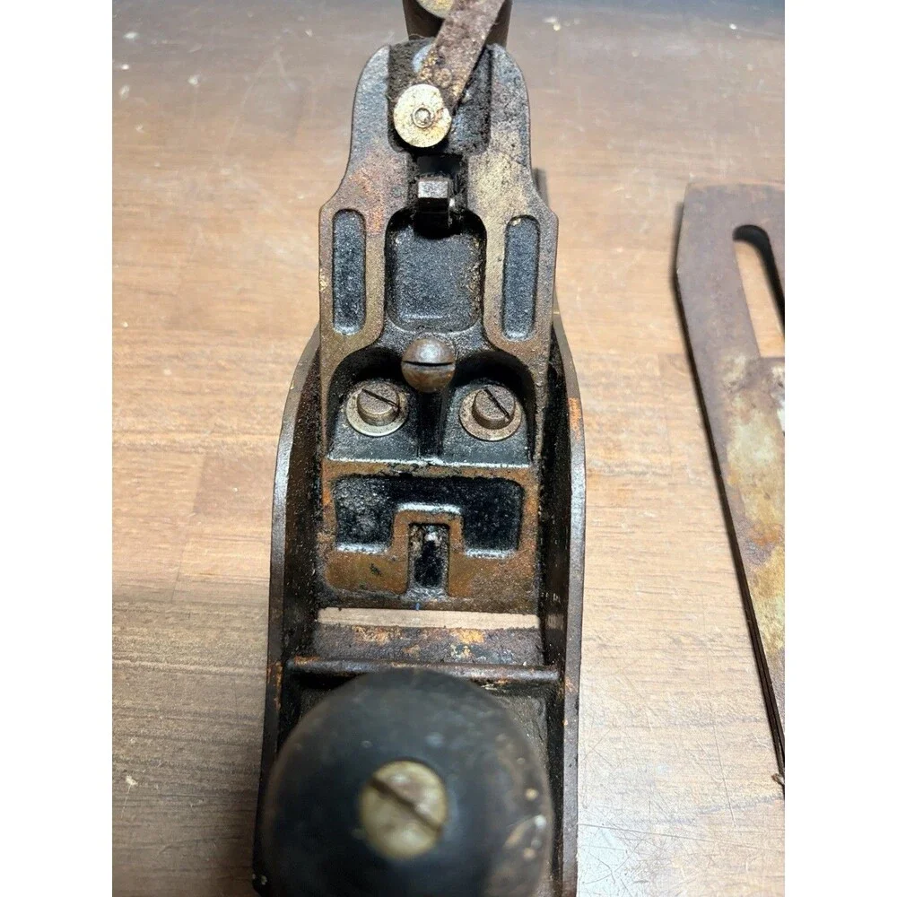 Vintage Stanley No.4 Bailey Smooth Bottom Plane READ - Picture 10 of 16